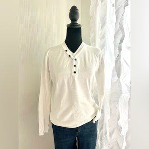 XS Blanc du Nil sweater white long sleeve women’s  coastal sailing regatta